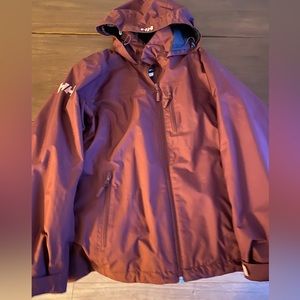 Medium weight Helly Hansen jacket, Burgundy